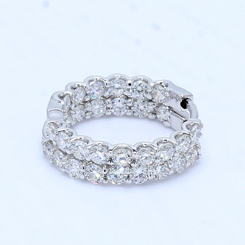 Celestial Eternity Petite Hoop Earrings