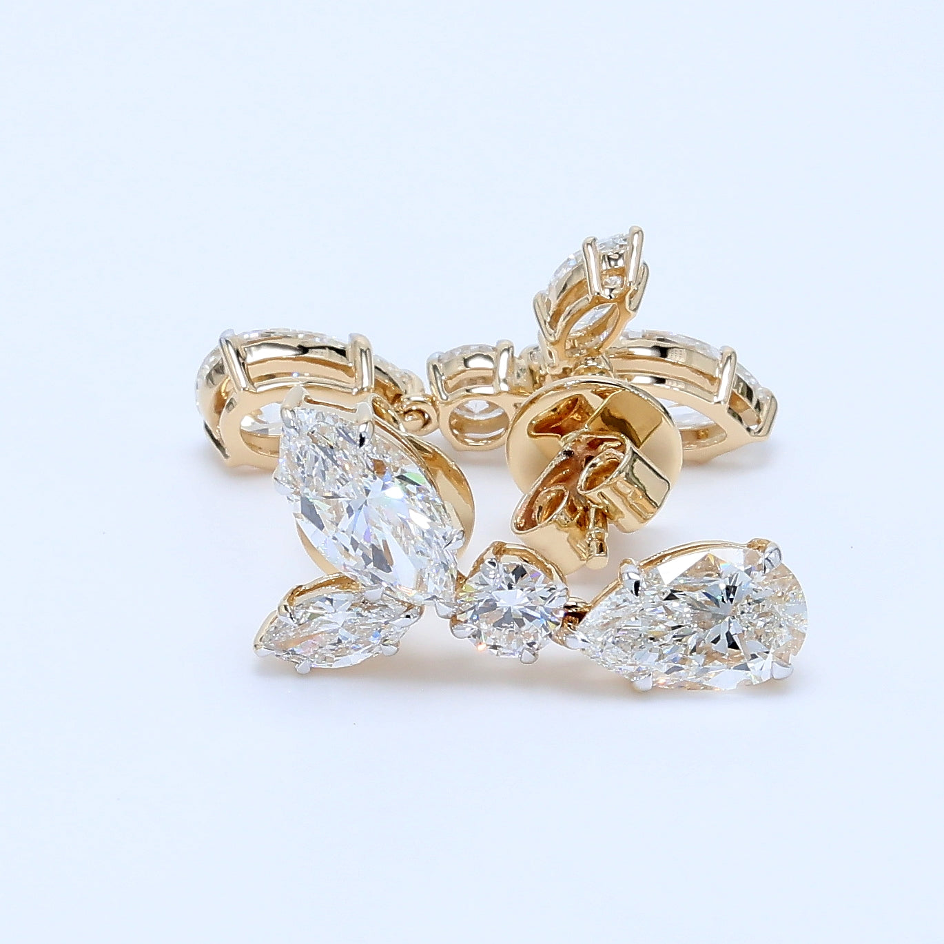 Twilight Marquise Round Pear Drop Earring