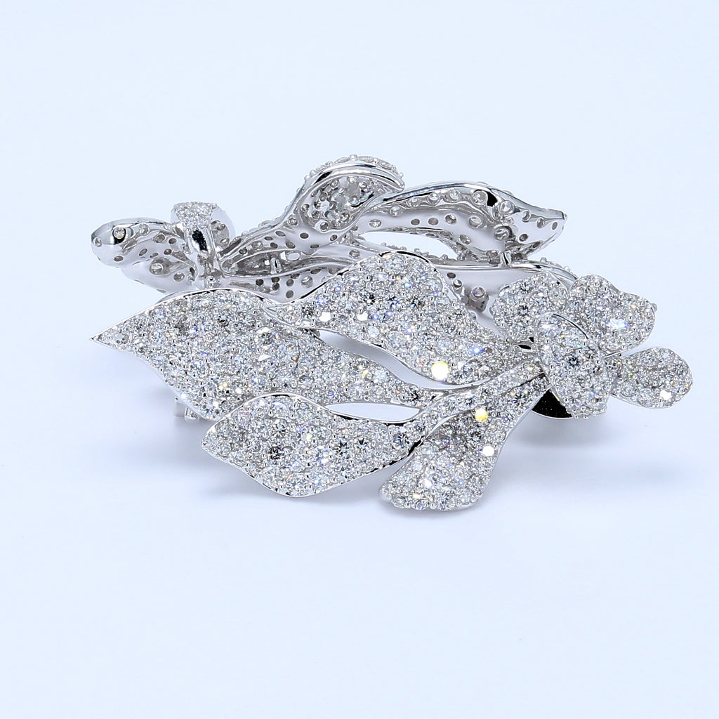 Celestial Cluster Leaf Earring