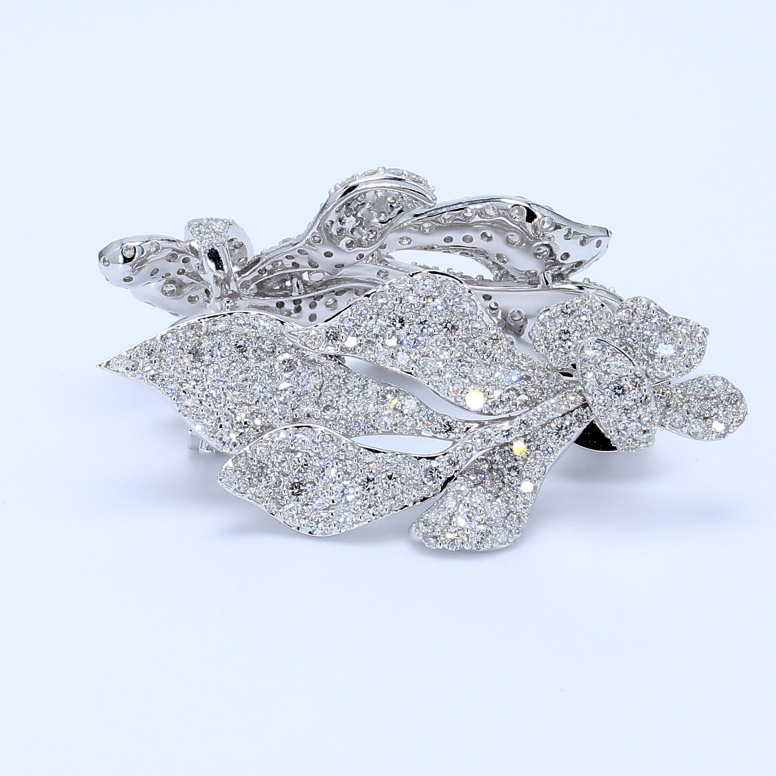 Celestial Cluster Leaf Earring