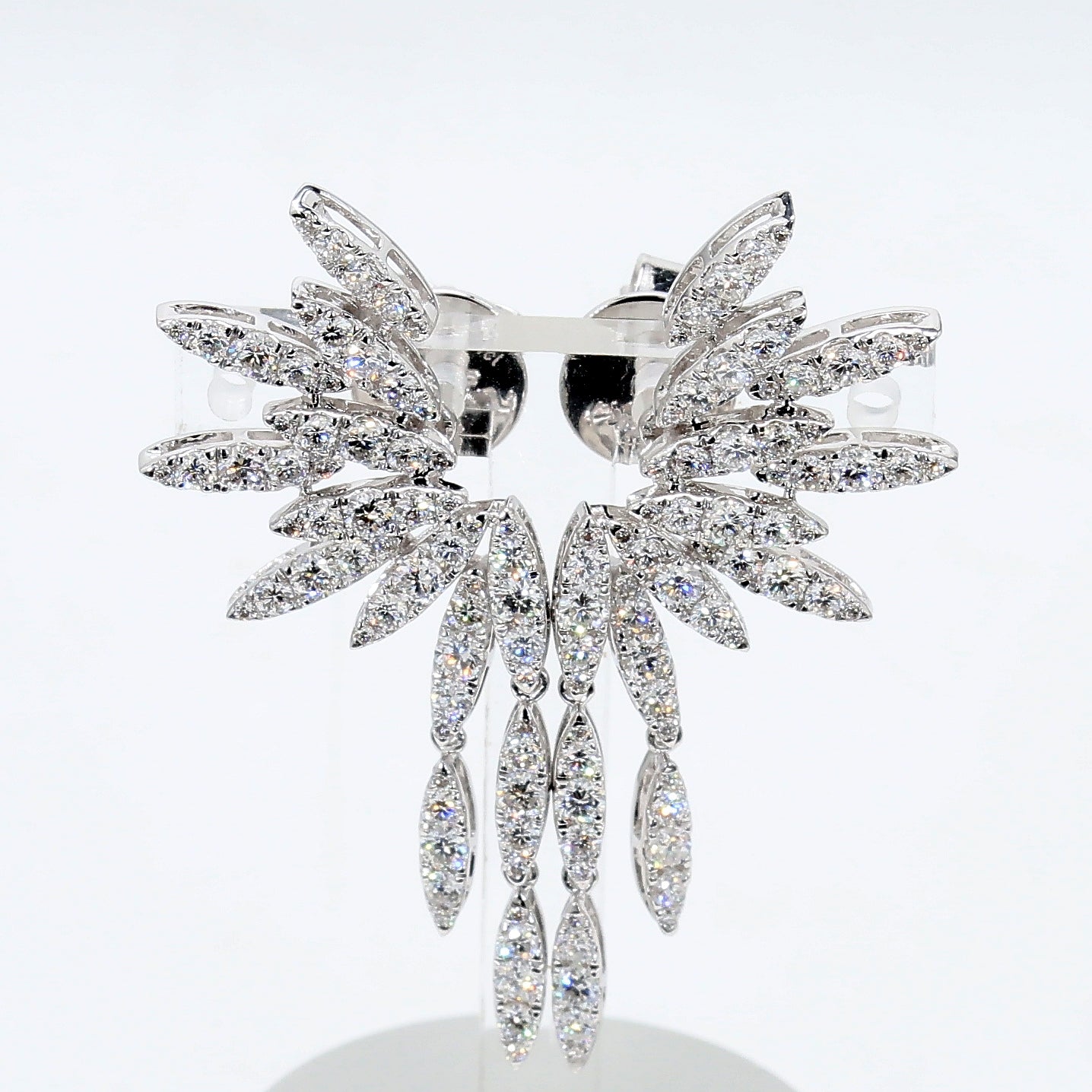 Celestial Cluster Wing Cuff Earring