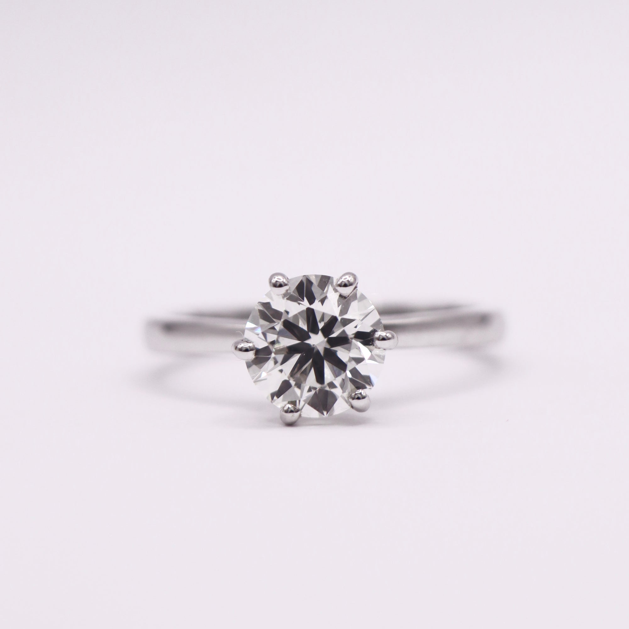 Eternal 6 Prong Round Ring