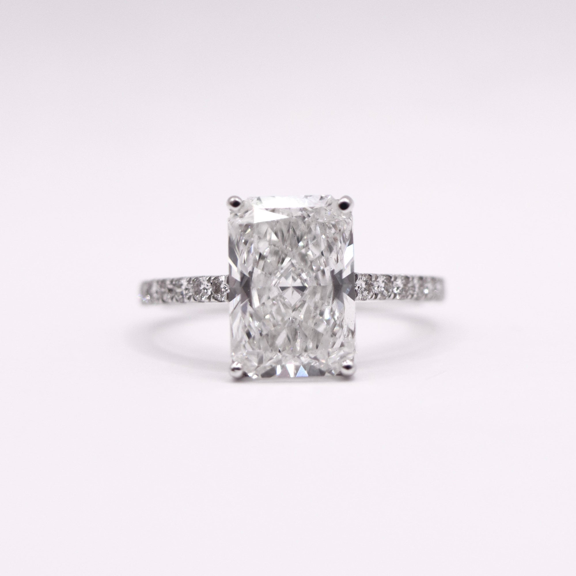 Celestial Hidden Halo Radiant Ring