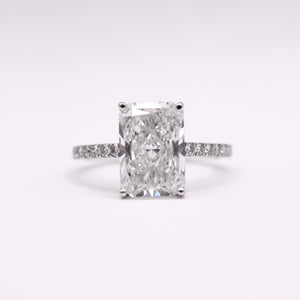 Celestial Hidden Halo Radiant Ring