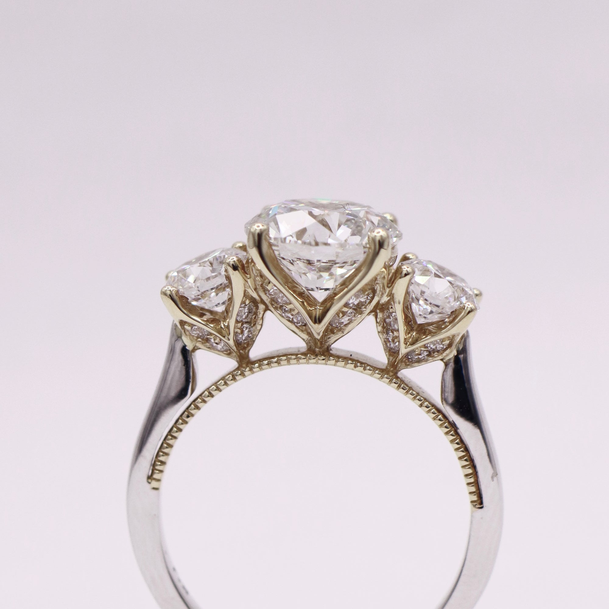Trinity Twilight Round Ring
