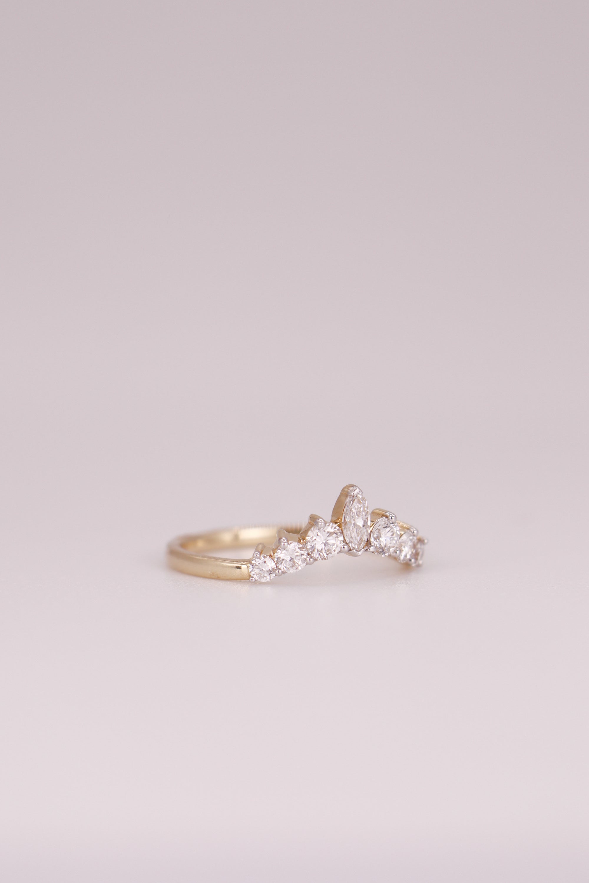 Crescent Marquise Band