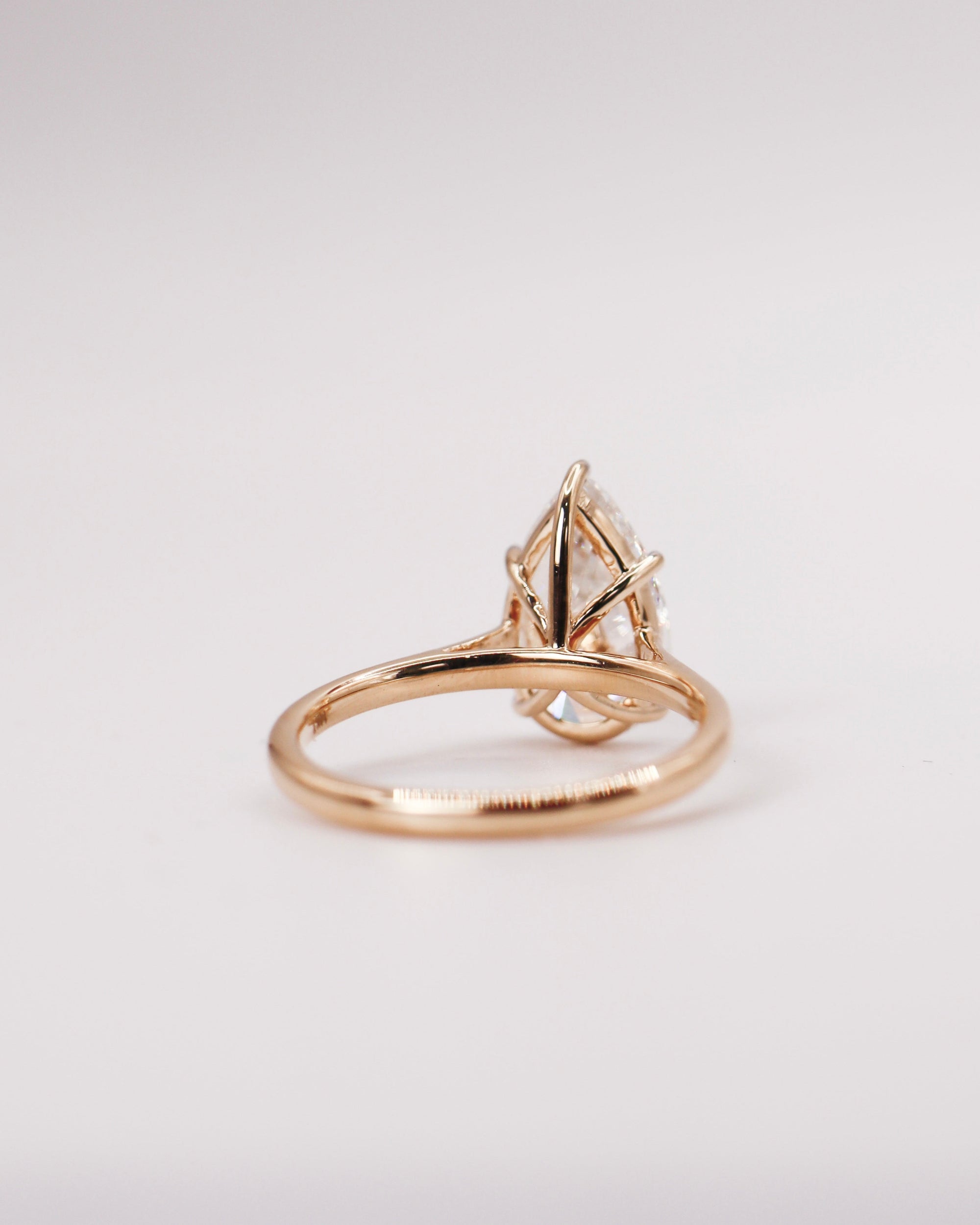 Customizable Cathedral Setting Ring