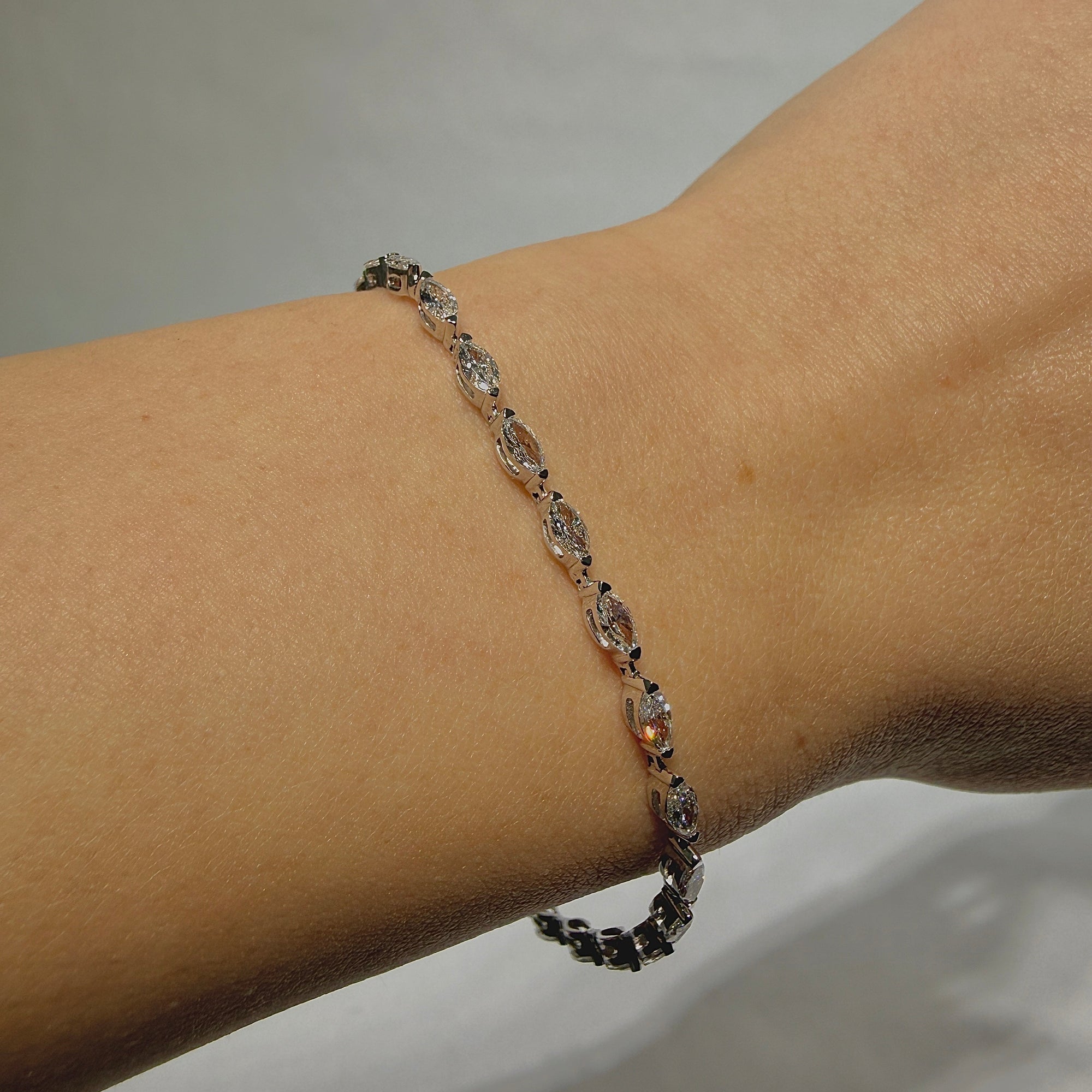 Eternal Marquise Tennis Bracelet