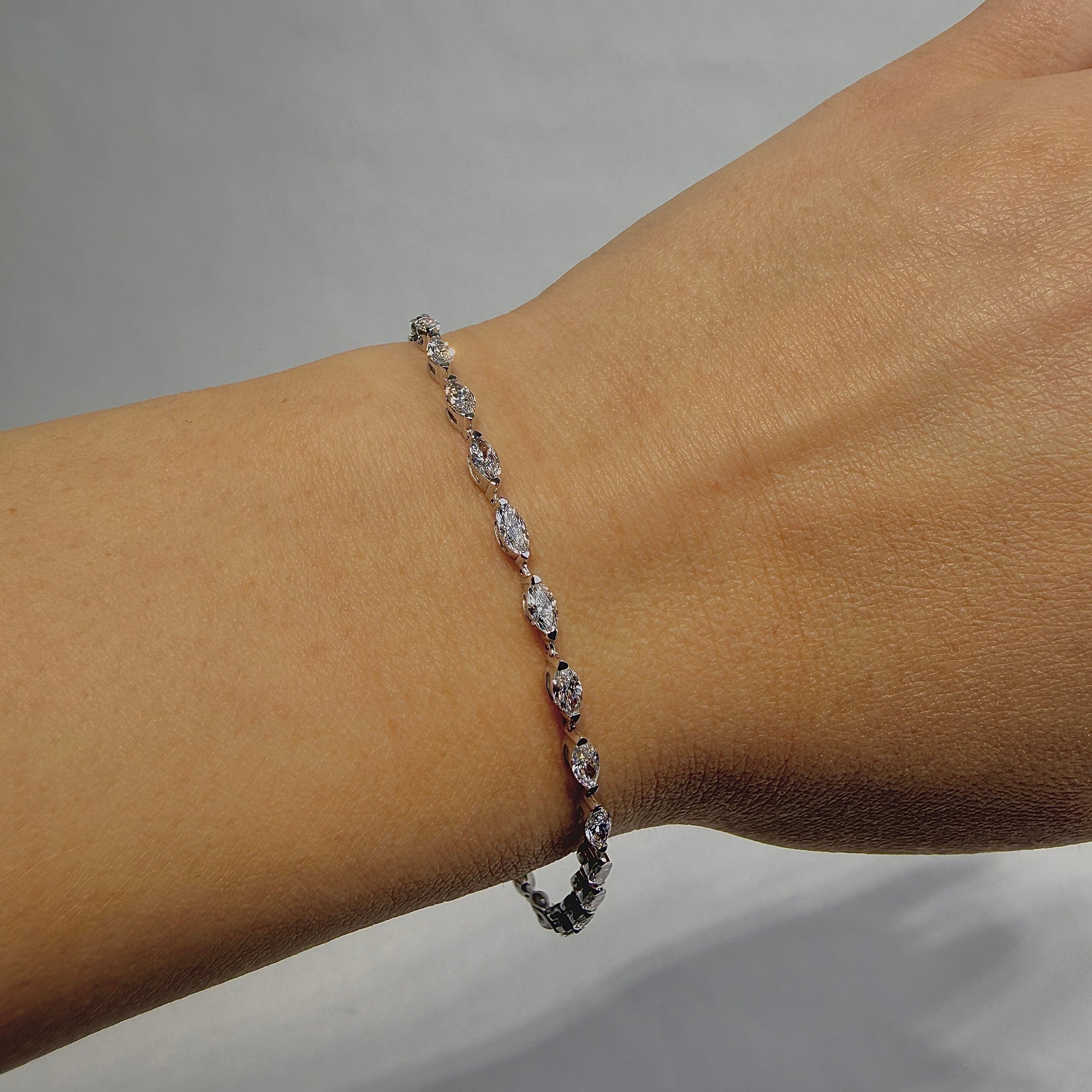 Eternal Marquise Tennis Bracelet