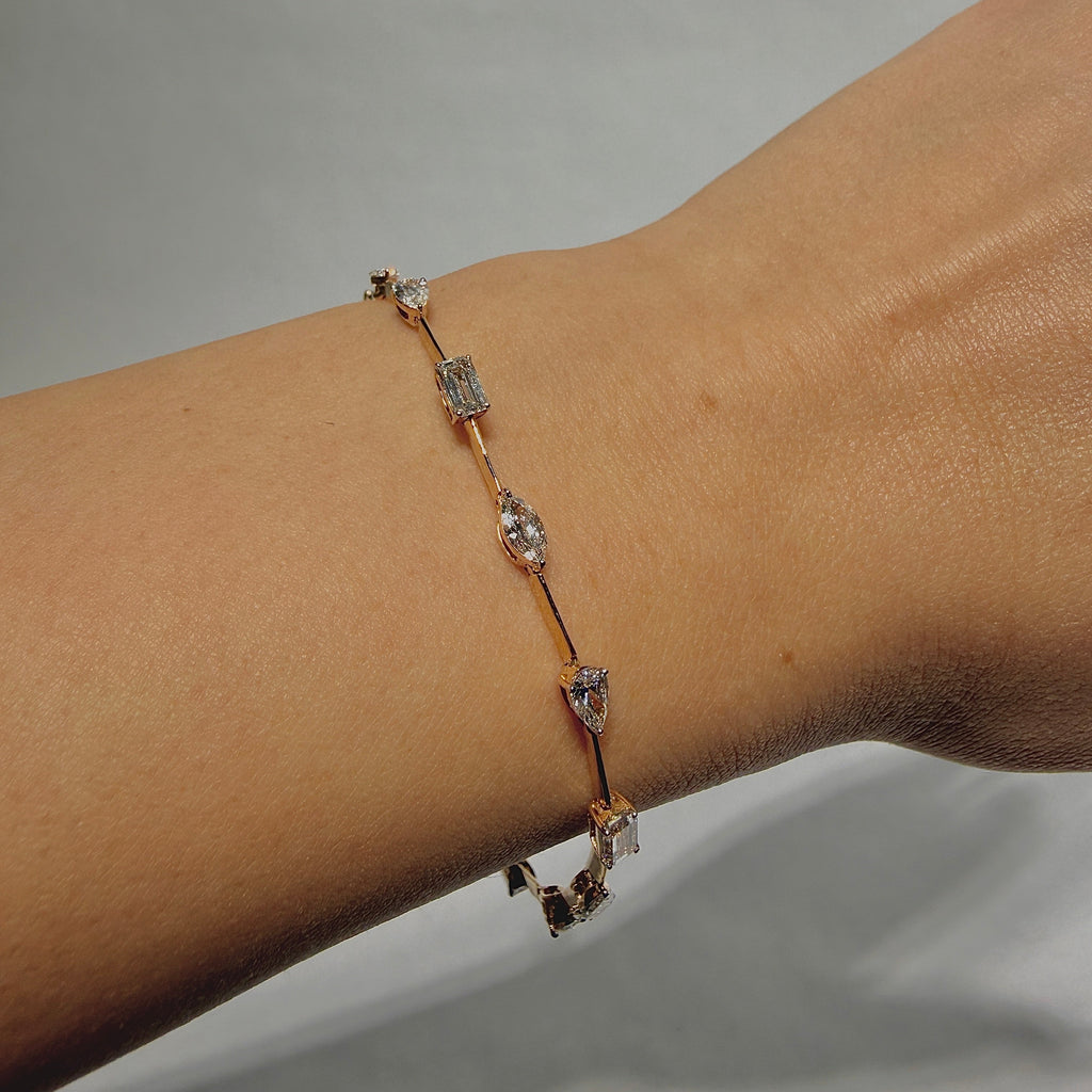 Eternal Multi-Shape Station Bracelet