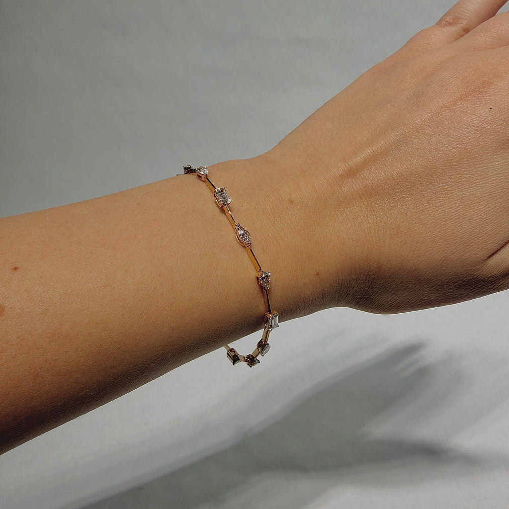 Eternal Multi-Shape Station Bracelet