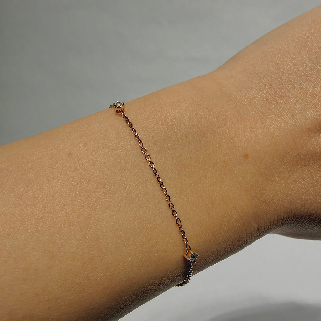 Eternal Round Station Chain Bracelet