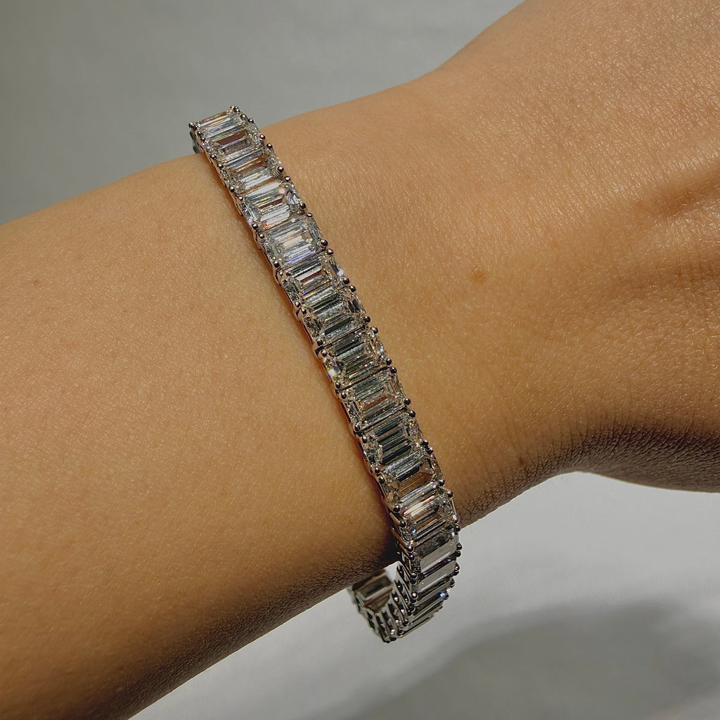 Eternity Emerald 23.30ct Bracelet
