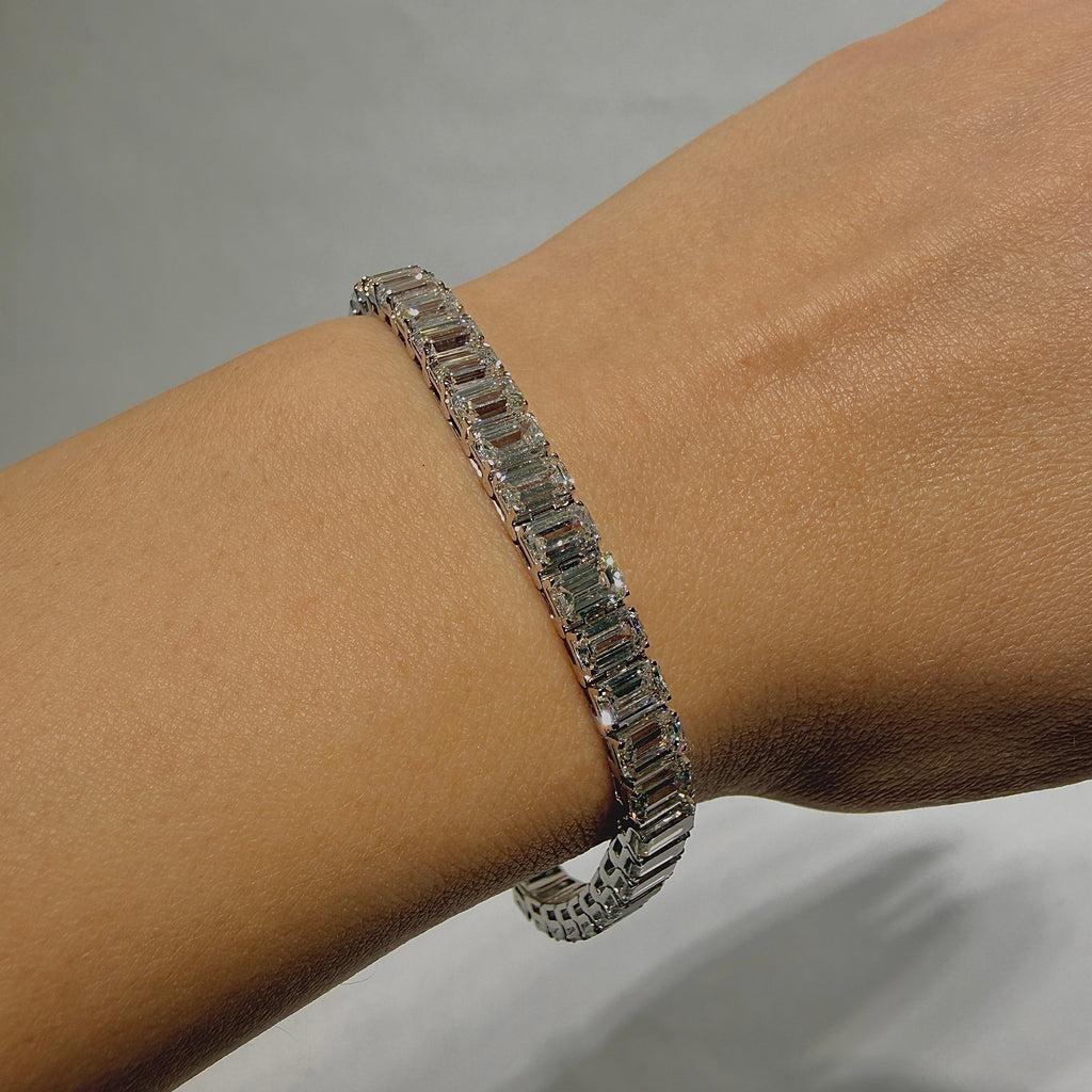 Eternity Emerald 17.31ct Bracelet