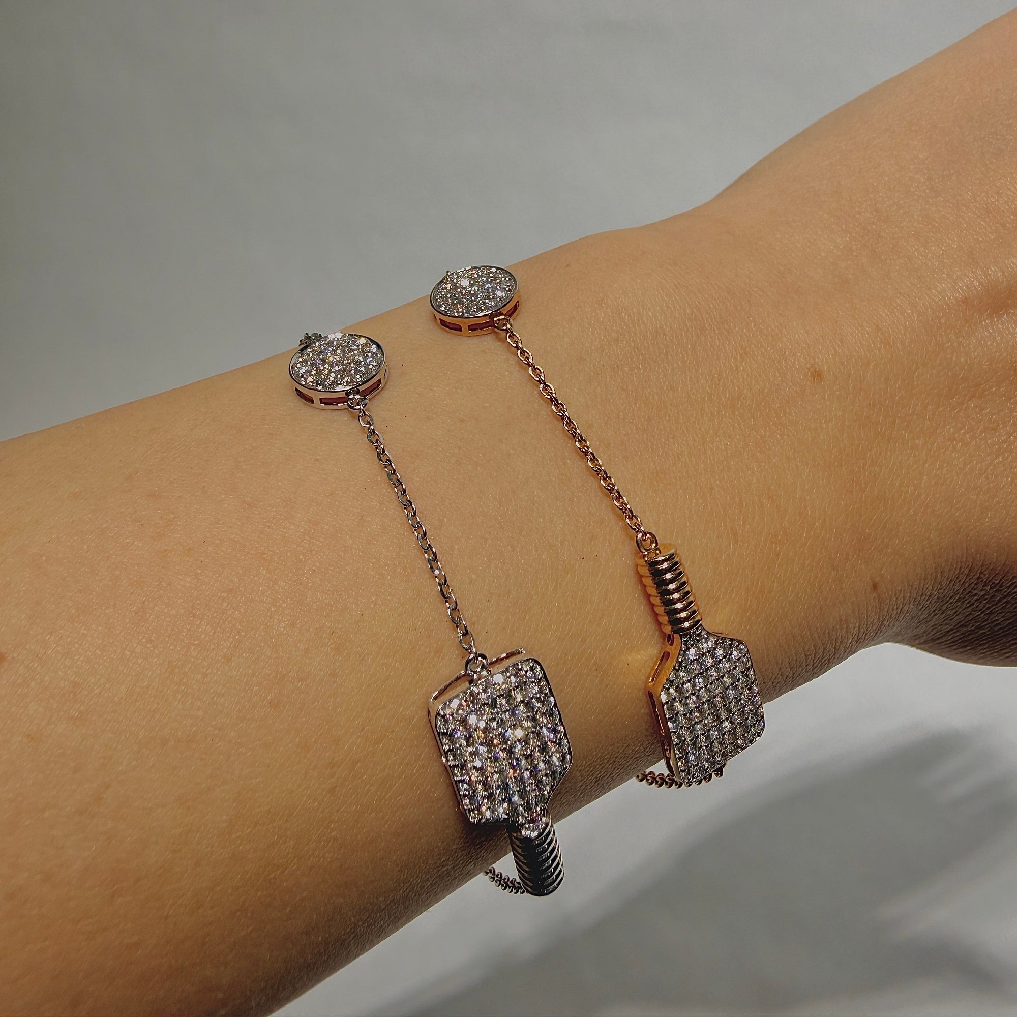 Pickle-Ball Chain Bracelet
