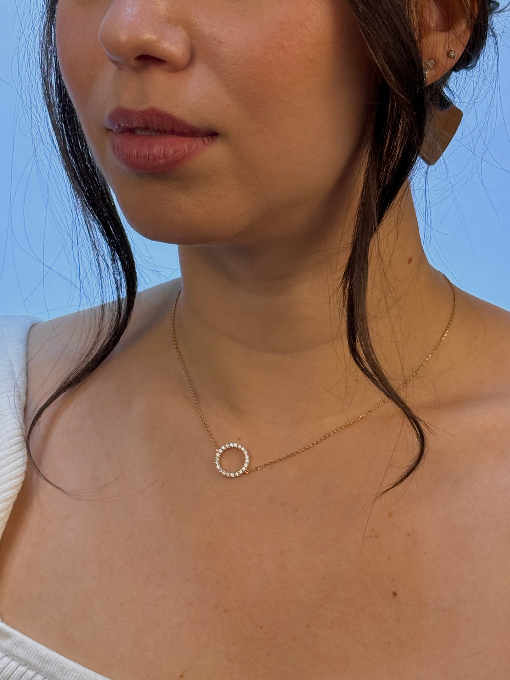 Celestial Moon Pendant Necklace