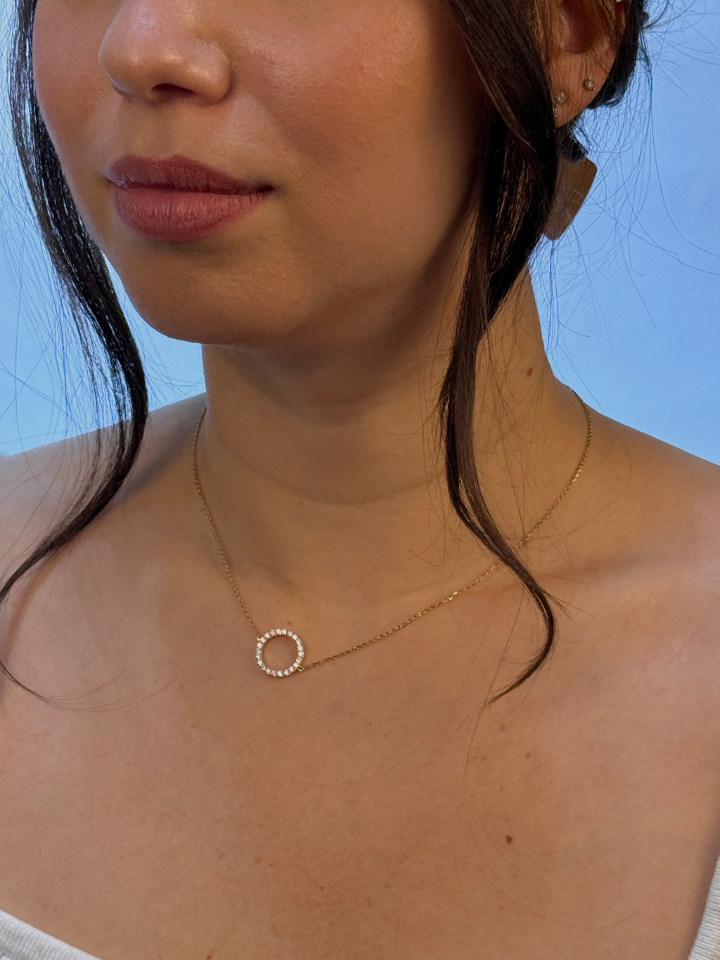 Celestial Moon Pendant Necklace