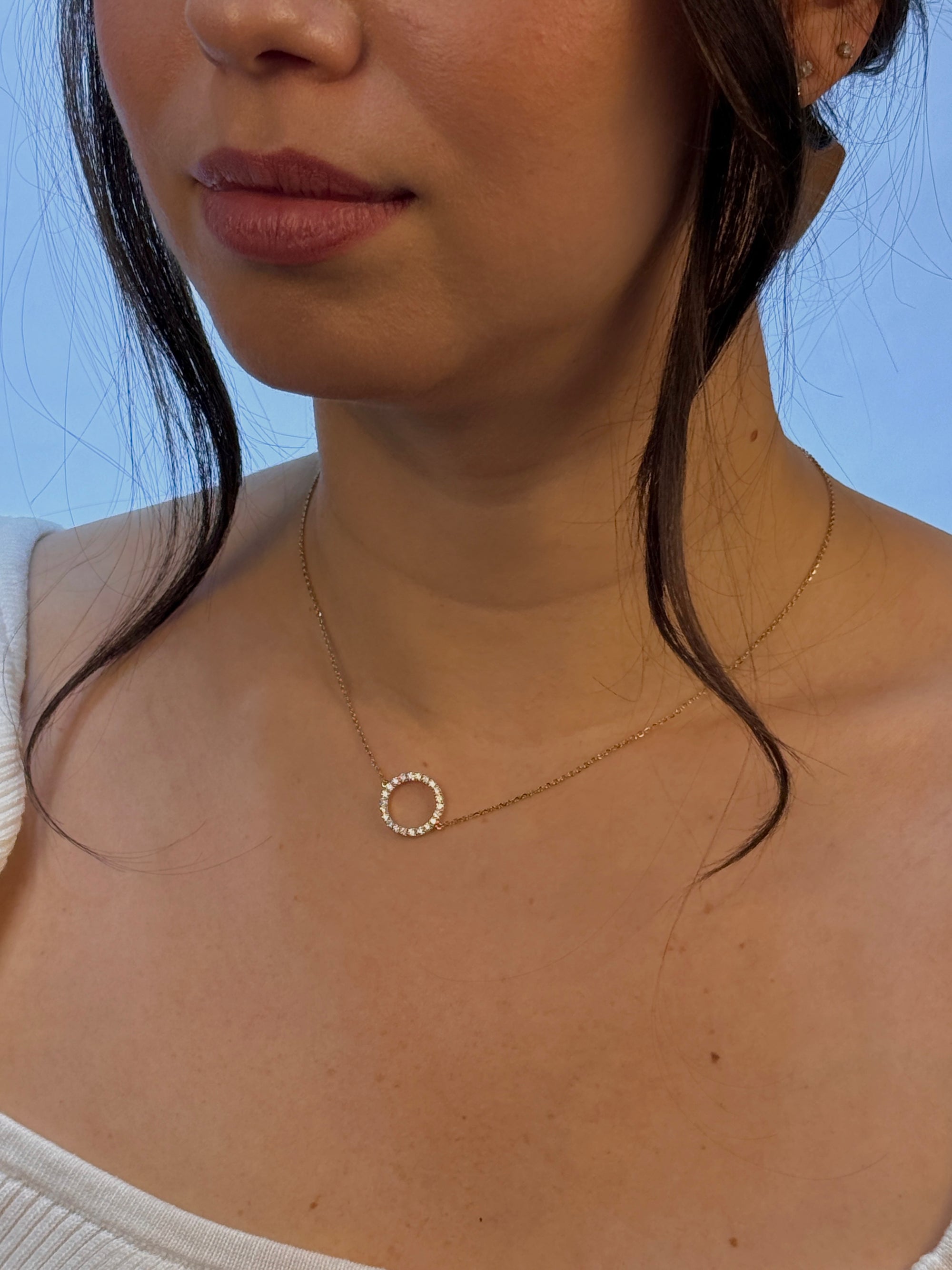 Celestial Moon Pendant Necklace
