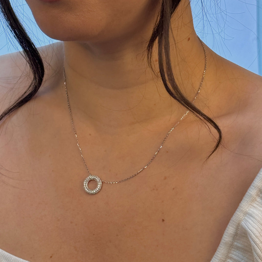 Celestial Cluster Moon Pendant
