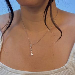 Twilight Pear-Round-Marquise Drop Pendant