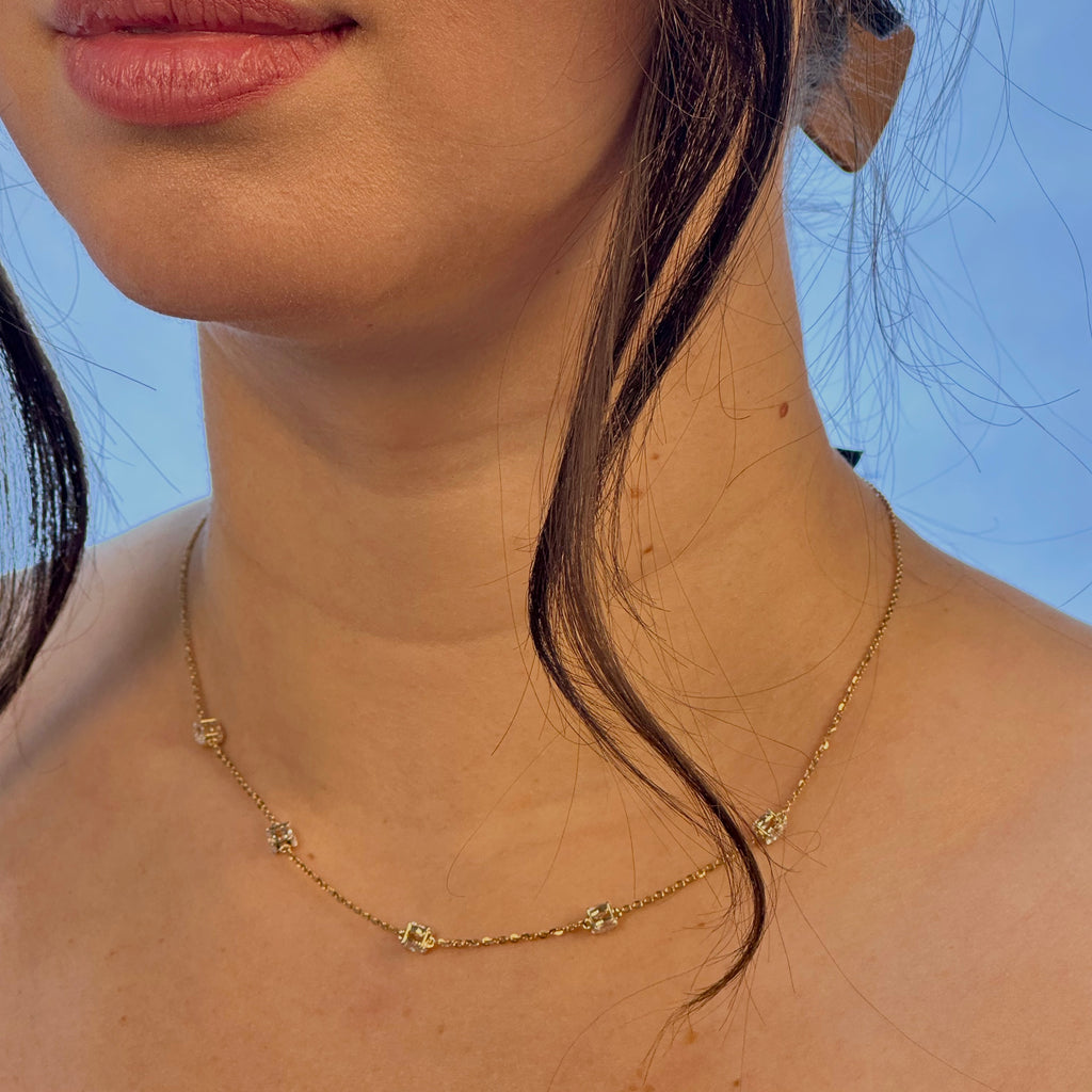 Eternal Station Oval Necklace