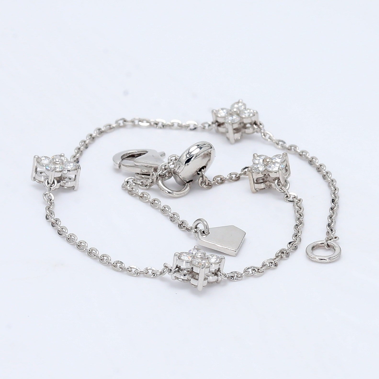 Celestial Station Clover Chain Bracelet