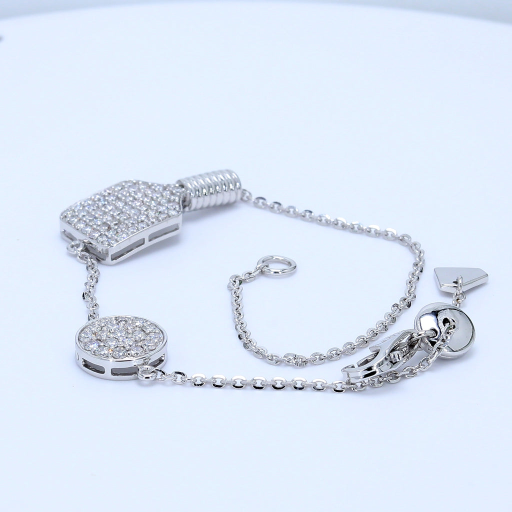 Pickle-Ball Chain Bracelet