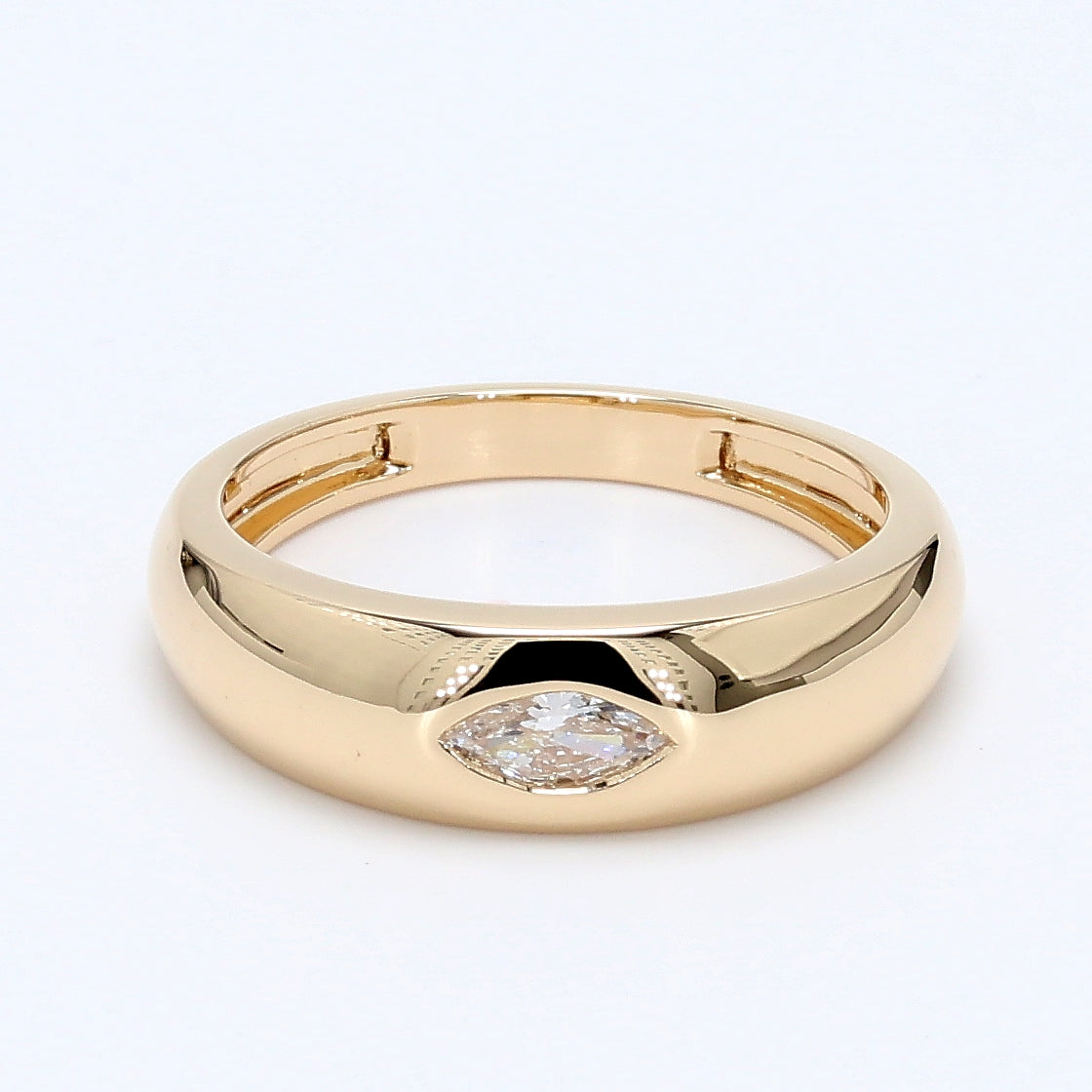 Eclipse Marquise Men's Ring