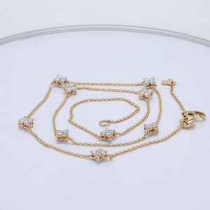 Celestial Clover Front/Back Necklace