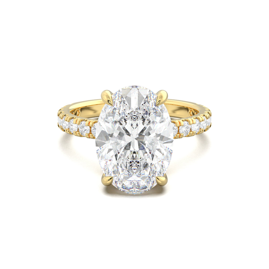 PR0010 yellow gold top view