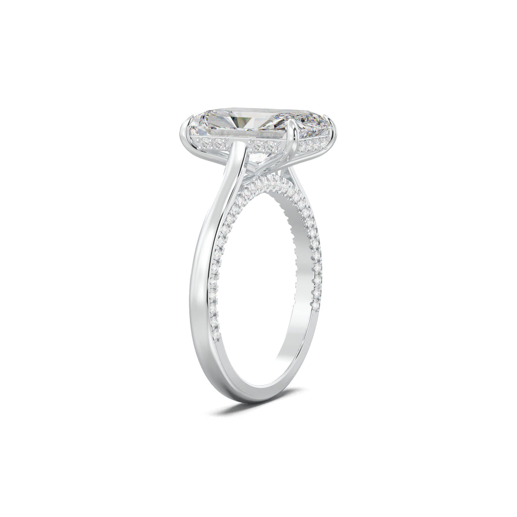 PR0036 white gold three-quarter view