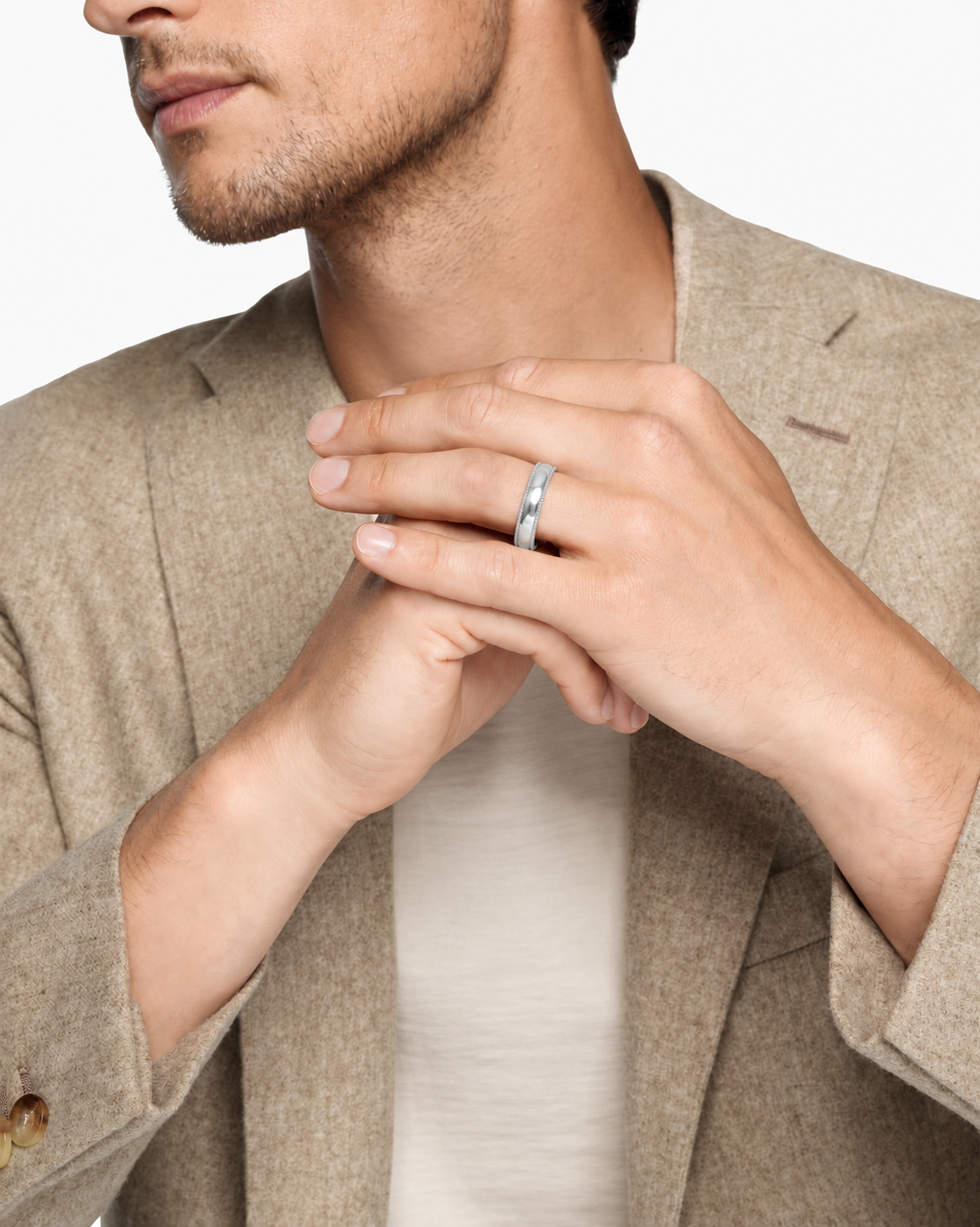 PR004 men's band model image
