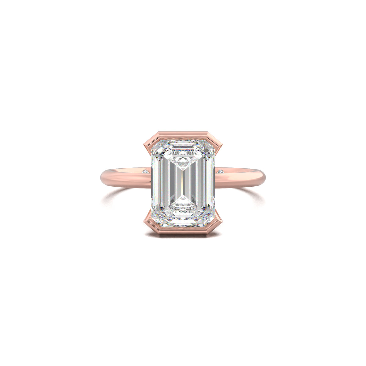 PR0040 rose gold top view
