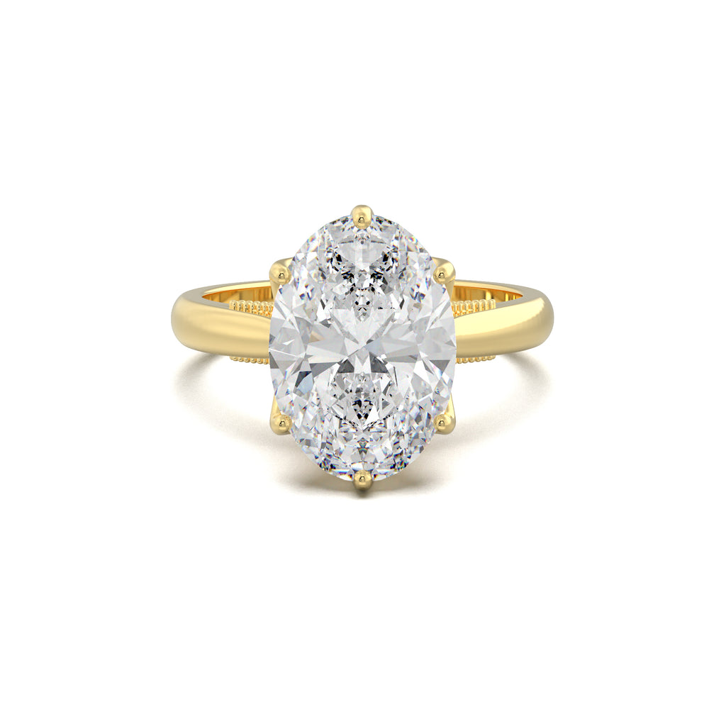 PR0046 yellow gold top view