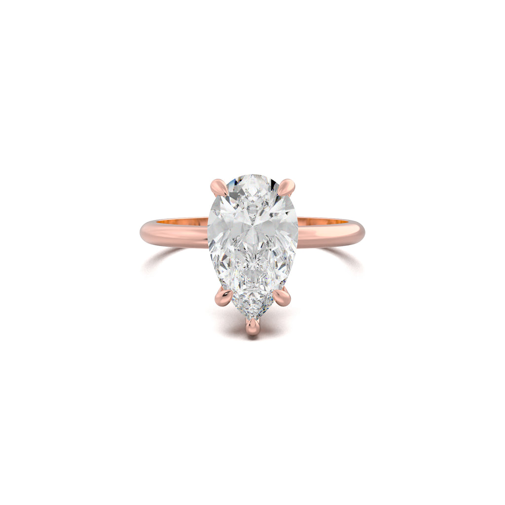 PR0050 rose gold top view