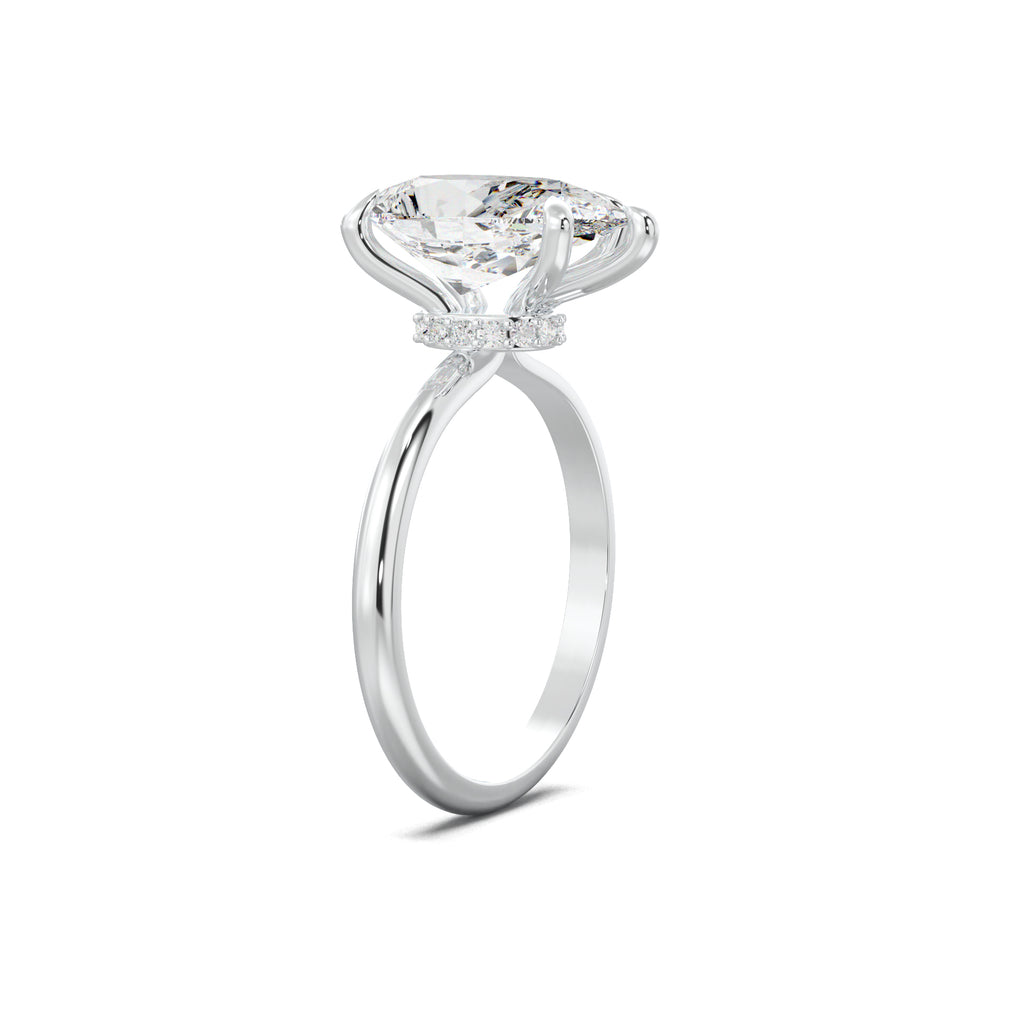 PR0050 white gold three-quarter view