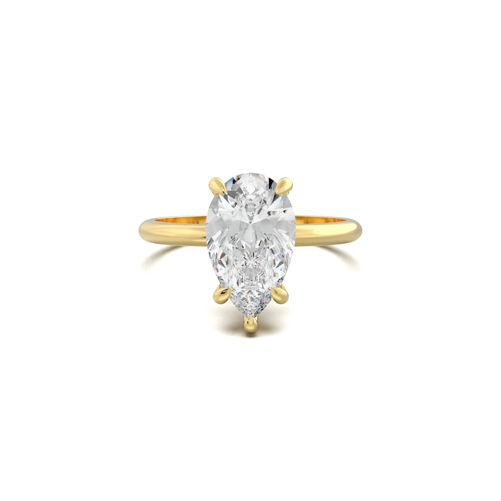 PR0050 yellow gold top view
