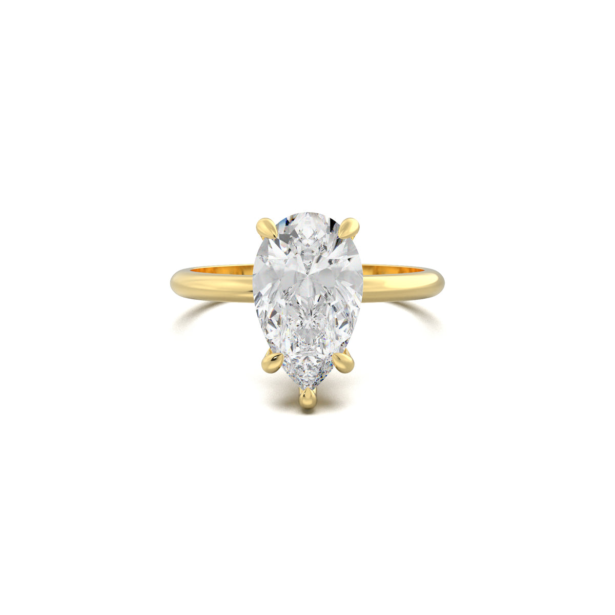 PR0050 yellow gold top view