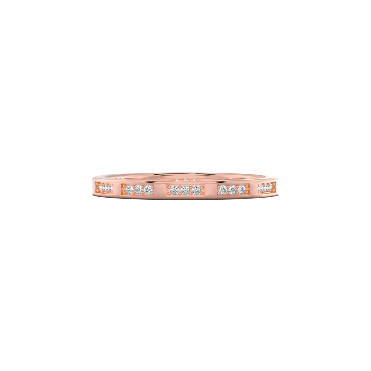 PR0052 rose-top jewelry rendering
