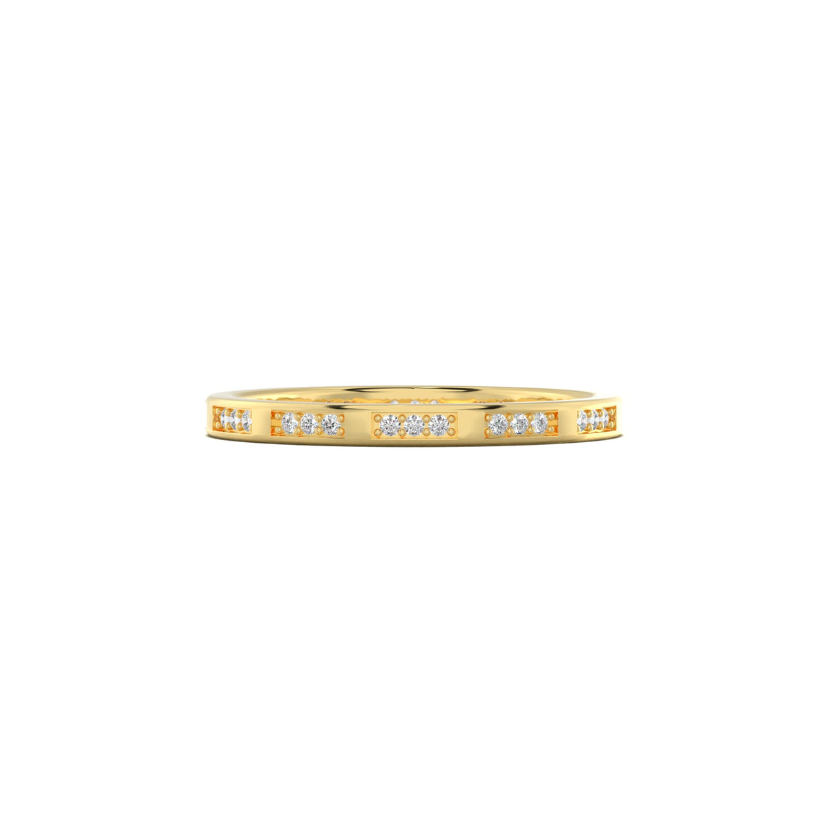 PR0052 yellow-top jewelry rendering