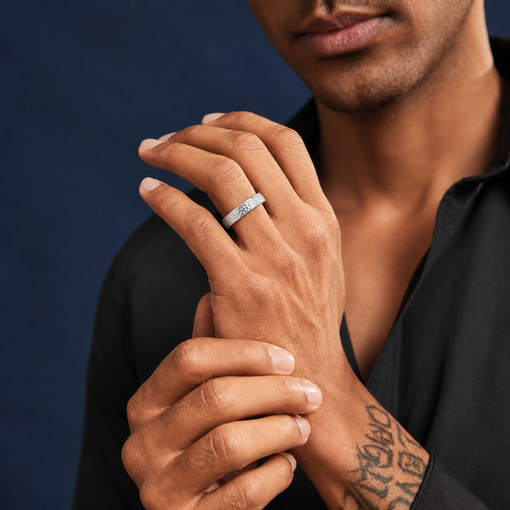 PR0075 men's band model image