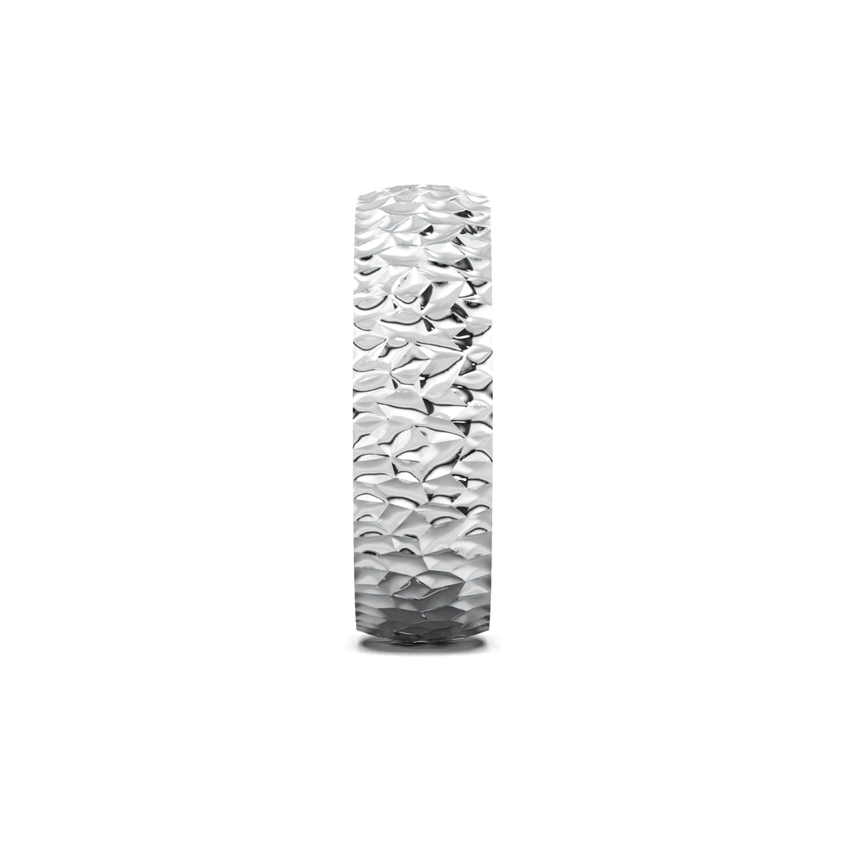 PR0075 men's band white gold side view
