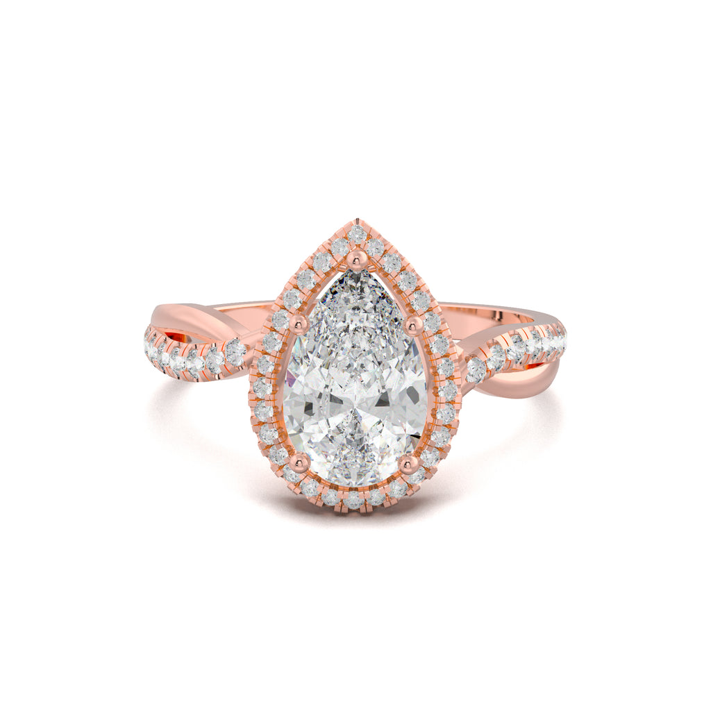 PR0076 rose gold top view