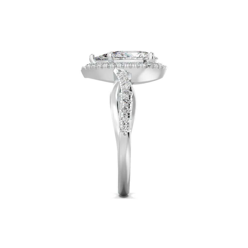 PR0076 white gold side view
