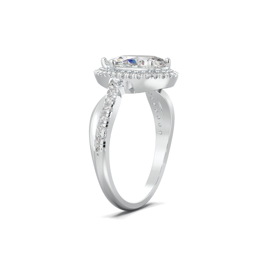 PR0076 white gold three-quarter view