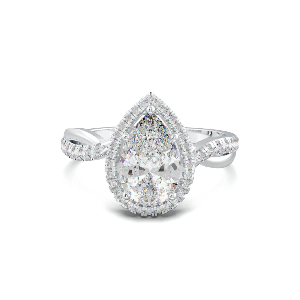 PR0076 white gold top view