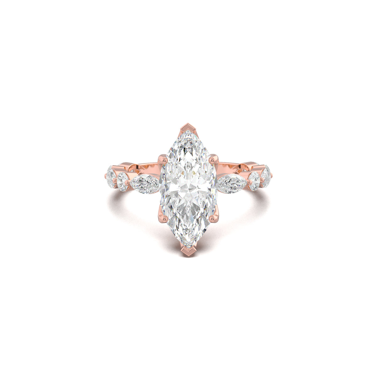 PR0099 rose gold top view