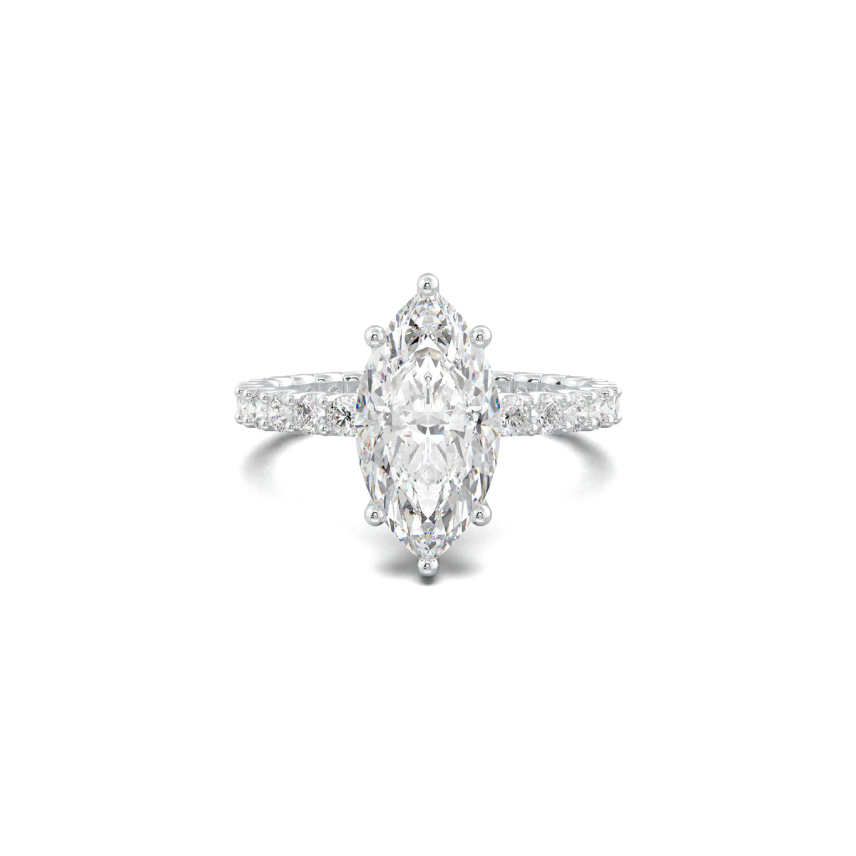 PR0116 white gold top view