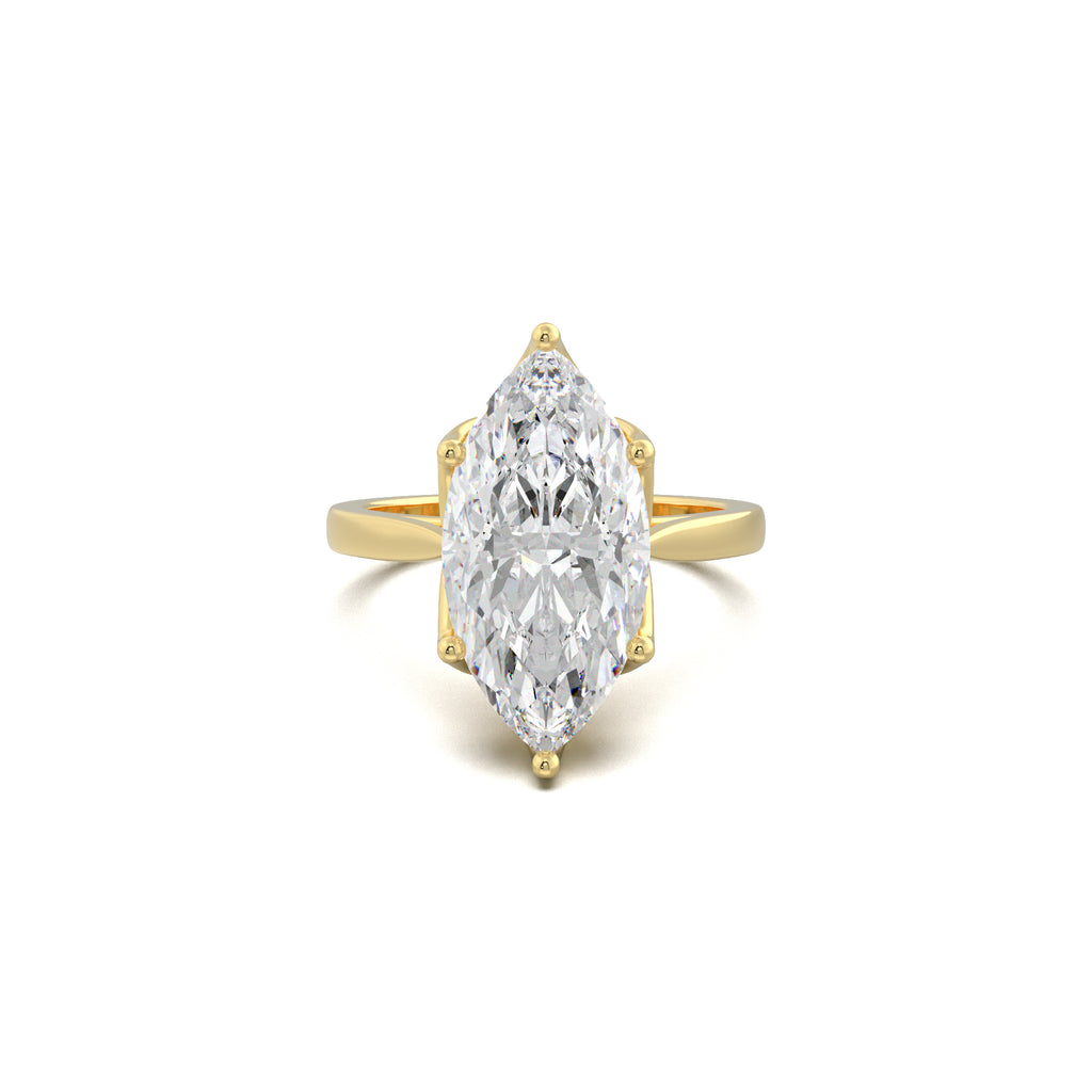 PR0125 yellow gold top view