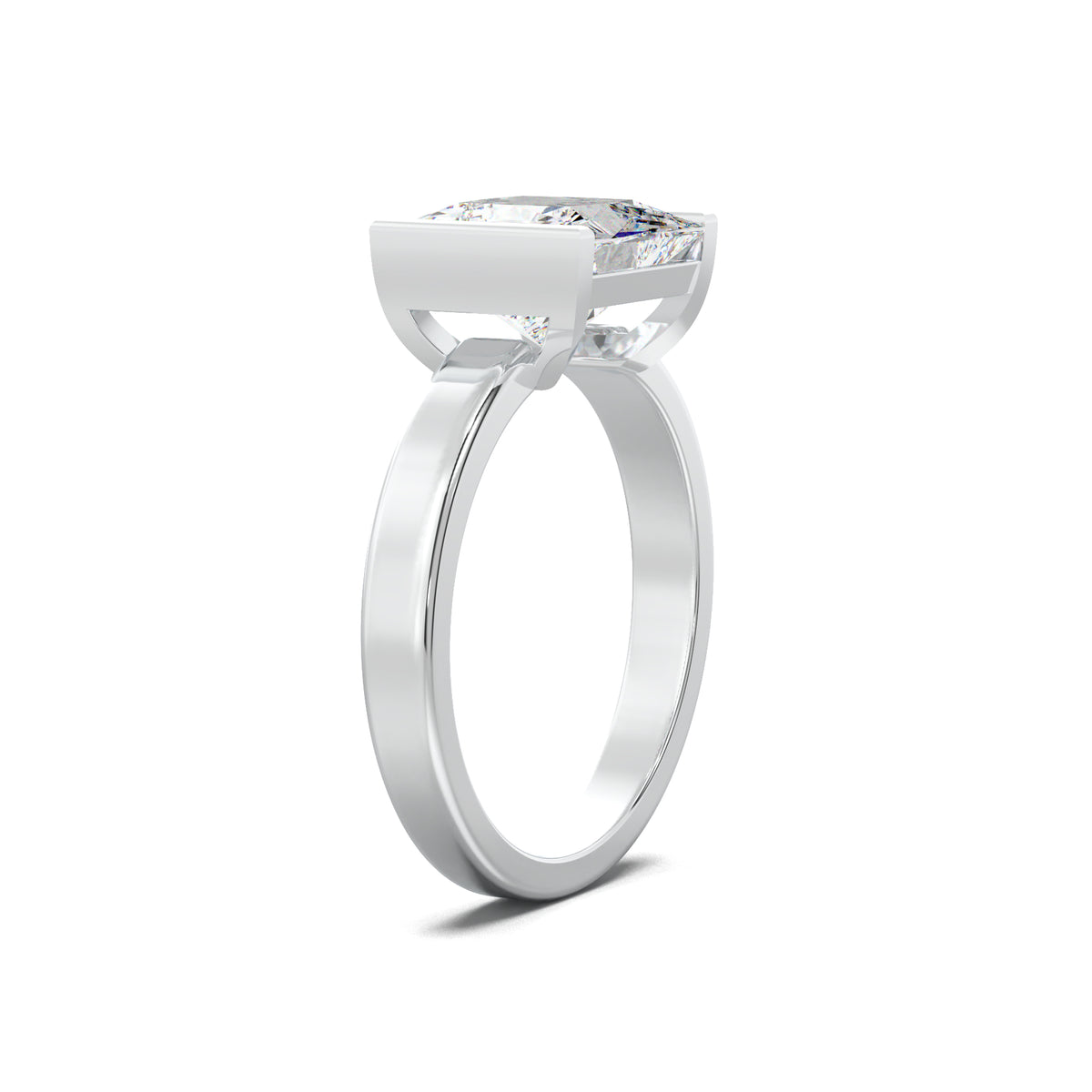 PR0137 white gold three-quarter view